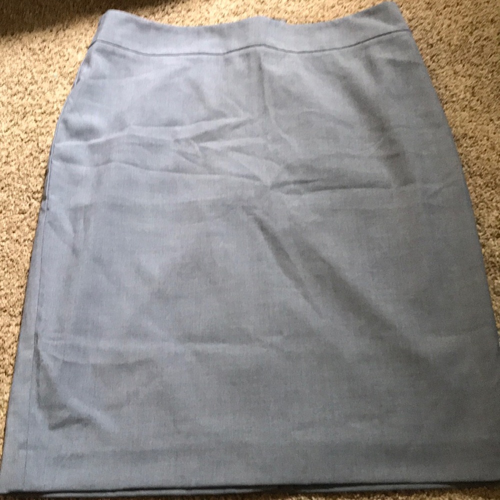 Light blue skirt